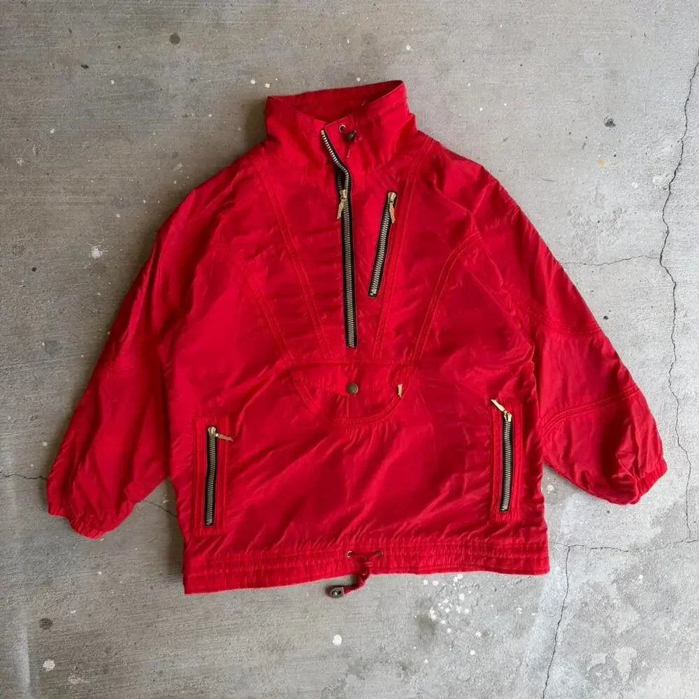 Vintage strolz red‎ ski jacket